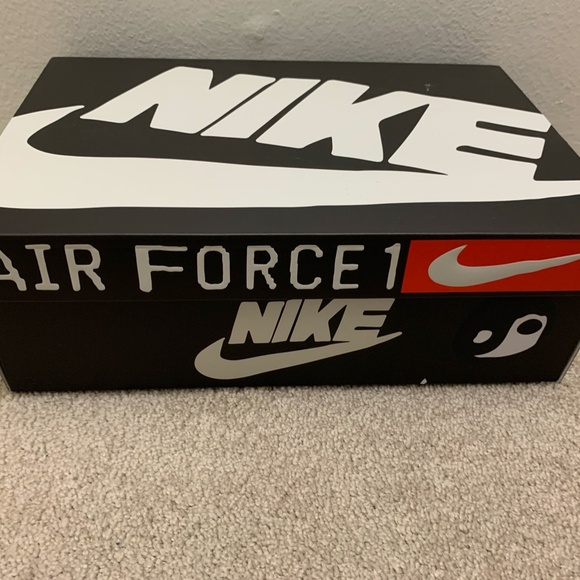 CPFM Nike Air Force 1 Cactus Plant Flea Market White (2024) FQ7069-100 Size 12 - Picture 13 of 13